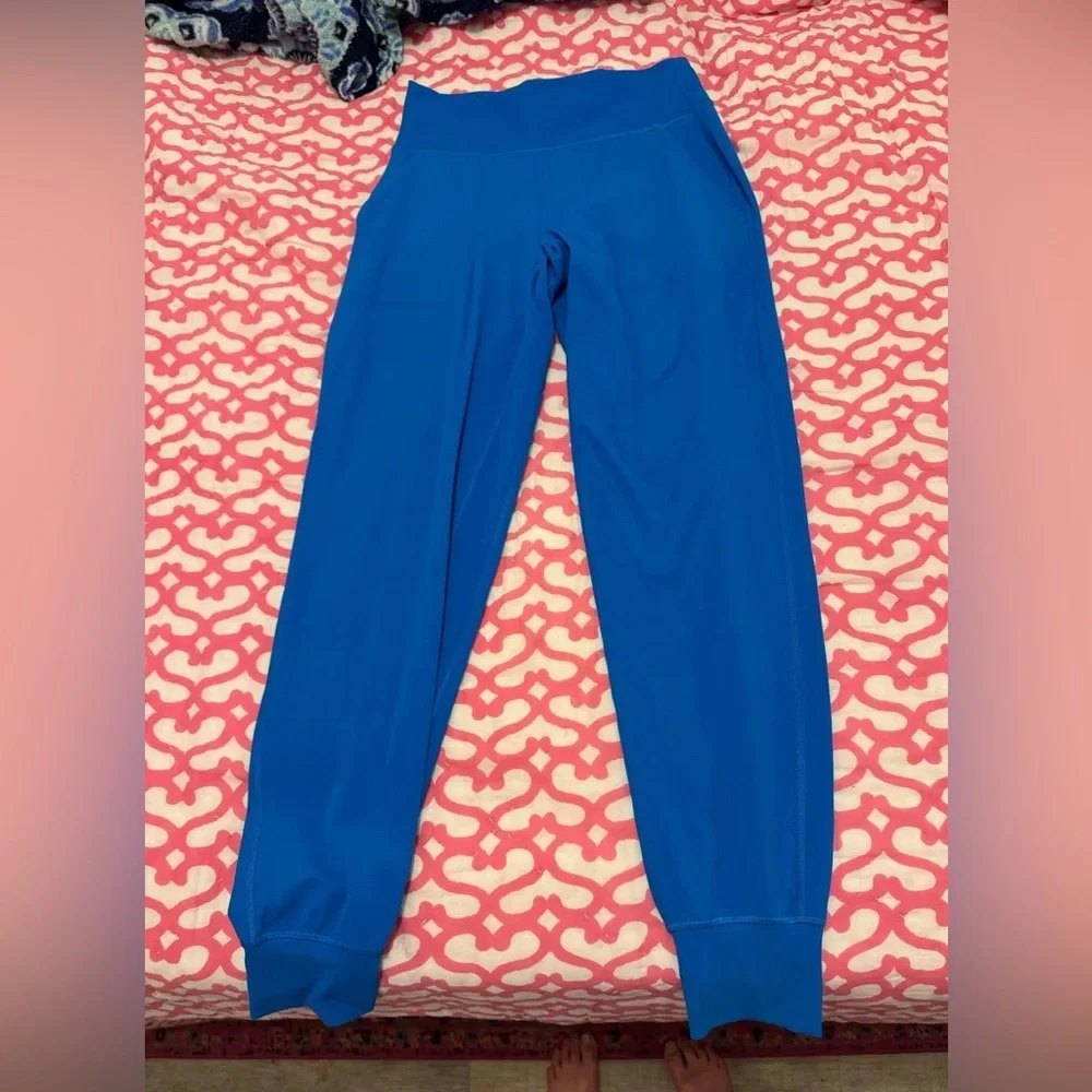 Lululemon Athletica Vibrant Blue Track Pants - Picture 3 of 3
